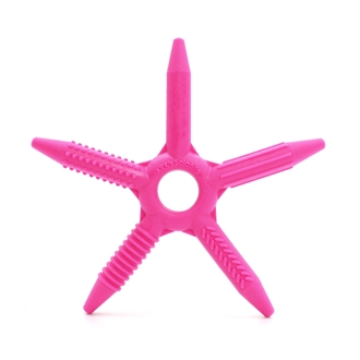 ARK SolaBite Five Pointed Chew Hot Pink